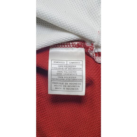 Nike Vintage USC Trojans Sz XL Embroidered WHITE Red Polo 1/4 Zip Mens Team C25 - Picture 7 of 10